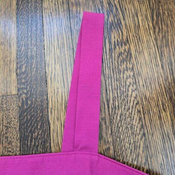 True Vintage Deadstock Hippie Crop Tank Top Union Made 70s 60s USA Hot Pink Chic - Picture 5 of 15
